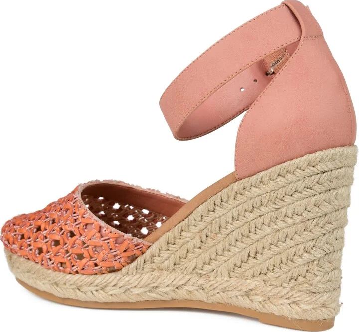 JOURNEE Sierra Woven Espadrille Wedge Sandal - Image 2
