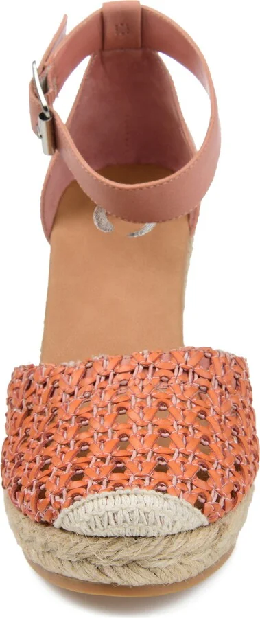 JOURNEE Sierra Woven Espadrille Wedge Sandal - Image 3