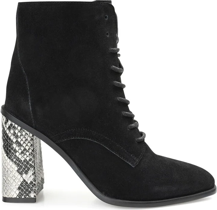Journee Signature Edda Lace-Up Bootie - Image 3