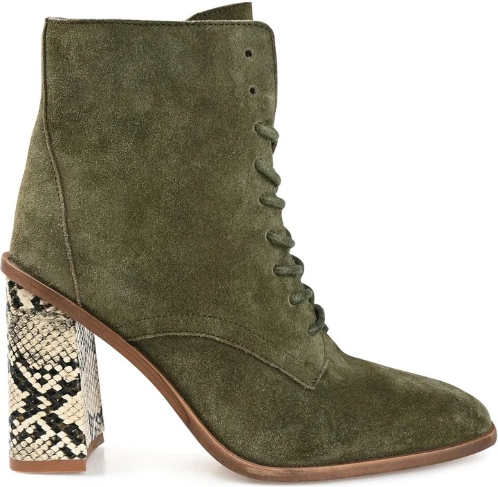Journee Signature Edda Lace-Up Bootie - Image 9