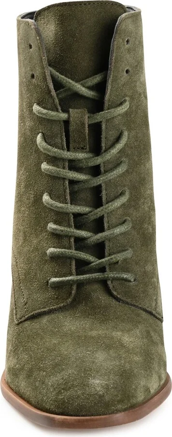 Journee Signature Edda Lace-Up Bootie - Image 10