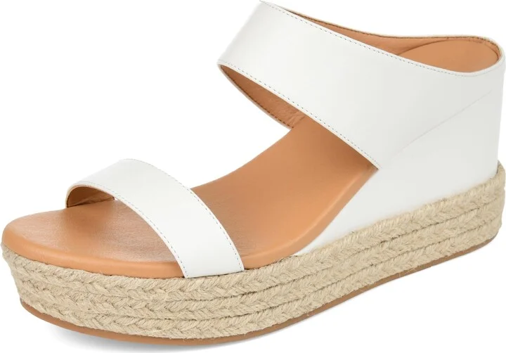 Journee Womens Alissa Tru Comfort Foam Wedge Heel Espadrille Sandals