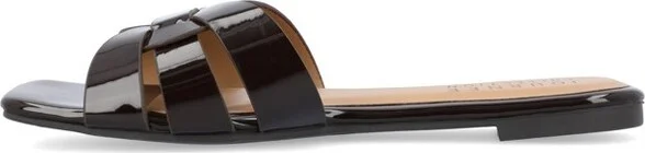 Journee Women's Arrina Flat Sandals Blue - Image 3