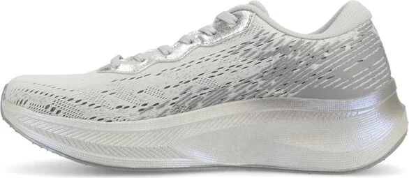 Journee Women's Blume Casual Sneakers, Silver - Image 3