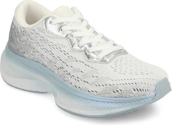 Journee Women's Blume Casual Sneakers, Silver