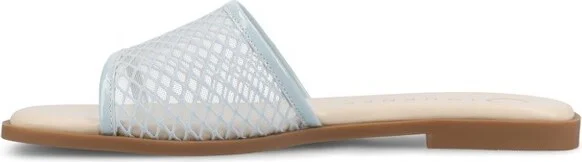 Journee Women's Breckley Flat Sandals, Light Blue - Image 4