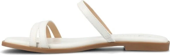 Journee Women's Brisa Flat Sandals, Denim - Image 7