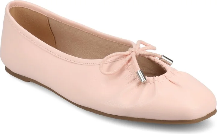 Journee Women's Callee Ballet Medium and Wide Width Dress Flats