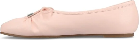 Journee Women's Callee Medium and Wide Width Ballet Dress Flats, Silver - Image 3