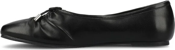 Journee Women's Callee Medium and Wide Width Ballet Dress Flats, Silver - Image 4