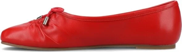 Journee Women's Callee Medium and Wide Width Ballet Dress Flats, Silver - Image 5