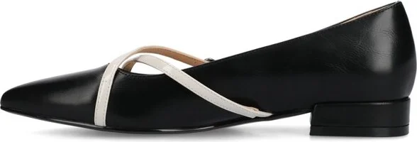 Journee Women's Camby Medium and Wide Width Dress Flats, Lilac 6W - Image 7