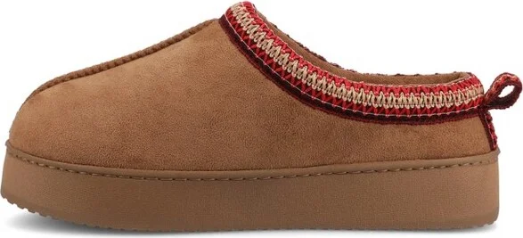 Journee Women's Connway Slip On Round Toe Cushioned Clog Slippers, Tan XL(11-12) - Image 2
