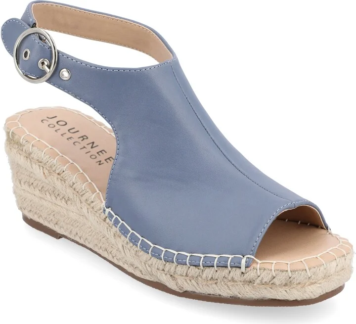 Journee Women's Crew Wedge Sandal