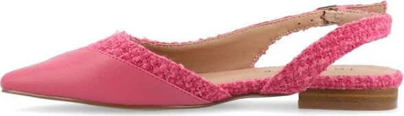 Journee Women's Daphnne Flats, Champagne - Image 2