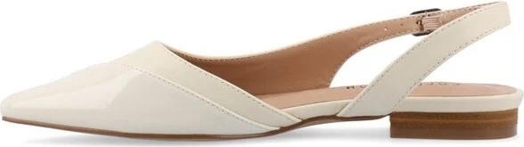 Journee Women's Daphnne Flats, Champagne - Image 4