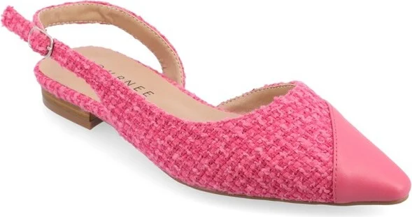 Journee Women's Daphnne Flats, Champagne