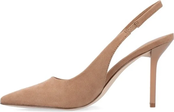 Journee Women's Elenney Medium and Wide Width Pumps, Snake/Brown 6W - Image 8