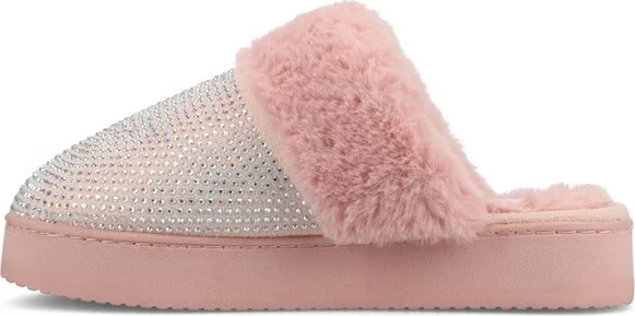 Journee Women's Emmber Round Toe Cushioned Cog Sippers, Pink L(9-10) - Image 2