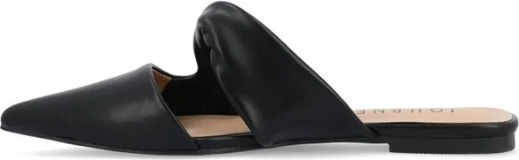 Journee Women's Enniss Mule Flats, Champagne - Image 9
