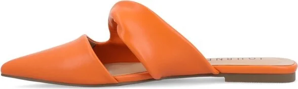 Journee Women's Enniss Mule Flats, Champagne - Image 11