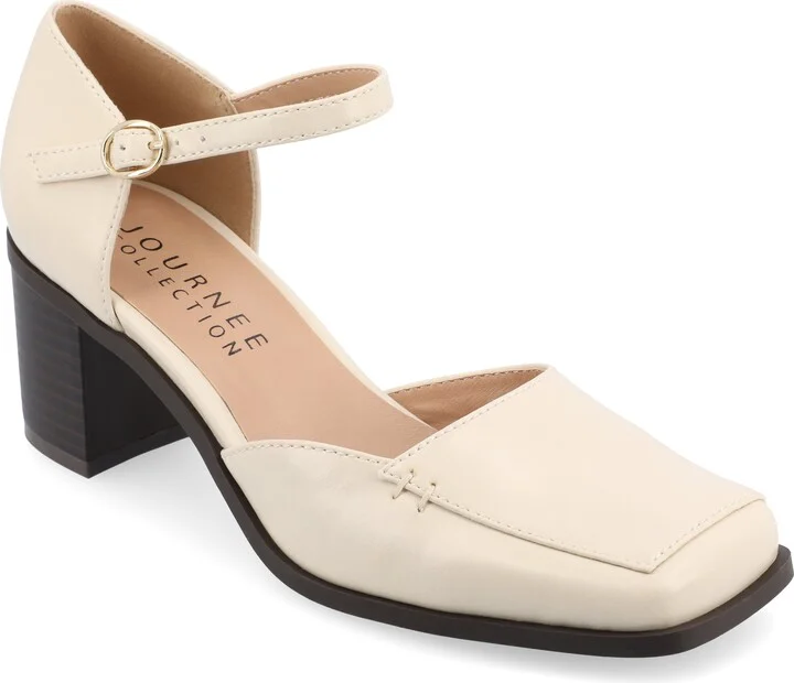 Journee Women's Evangeline Medium and Wide Width Pumps