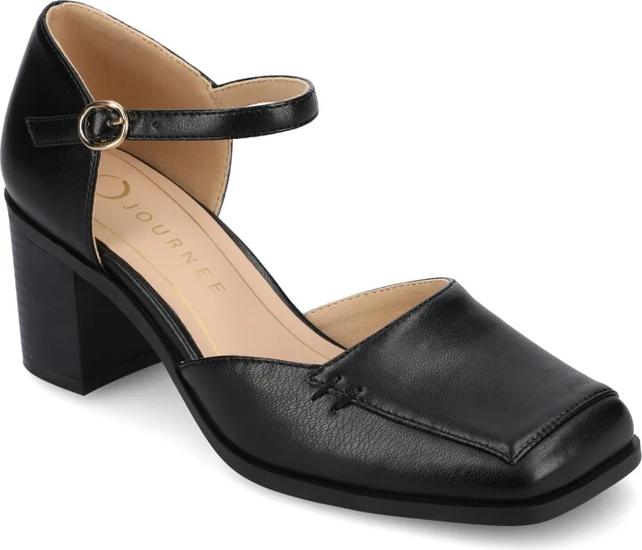 Journee Women's Evangeline Medium and Wide Width Pumps