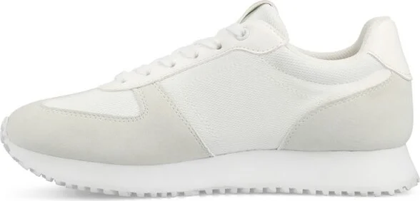 Journee Women's Flow Casual Sneakers, White - Image 2
