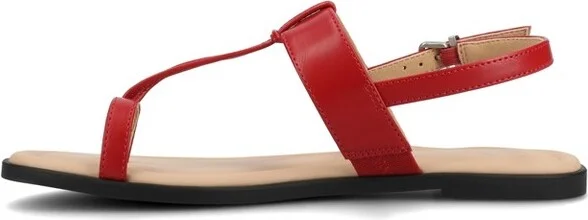 Journee Women's Gerra Flat Sandals, Champagne - Image 7