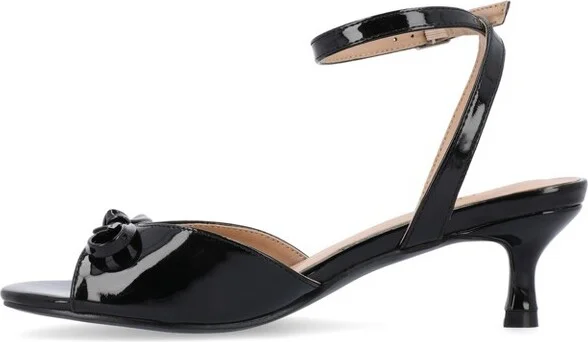 Journee Women's Jennifer Dress Sandals, Blue - Image 4