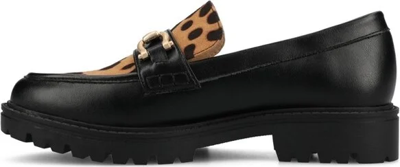 Journee Women's Jessamey Loafer, Leopard - Image 2