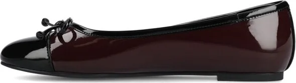 Journee Women's Kaiah Medium and Wide Width Ballet Dress Flats, Tan - Image 8