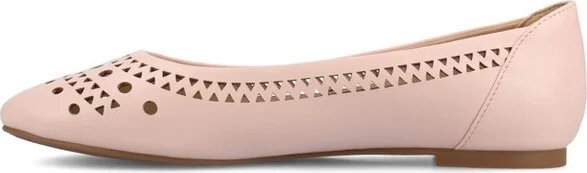 Journee Women's Kamrah Ballet Dress Flats, Pink - Image 2