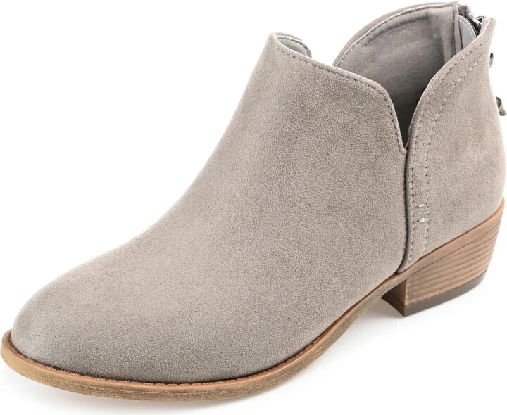 Journee Women's Livvy Booties Grey