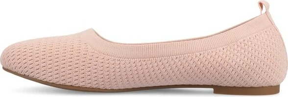 Journee Women's Maryann Medium and Wide Width Dress Flats, Taupe 6.5W - Image 4