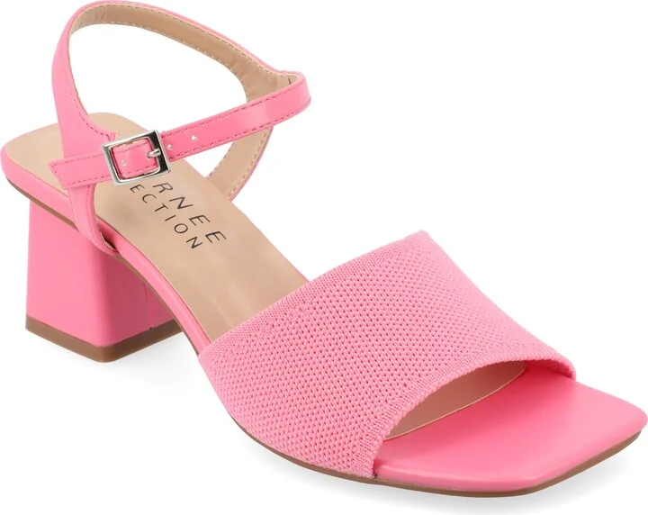 Journee Women's Medium and Wide Width Evylinn Dress Sandals