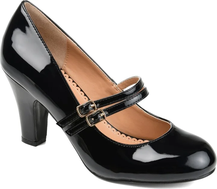 Journee Women's Medium and Wide Width Windy Pumps