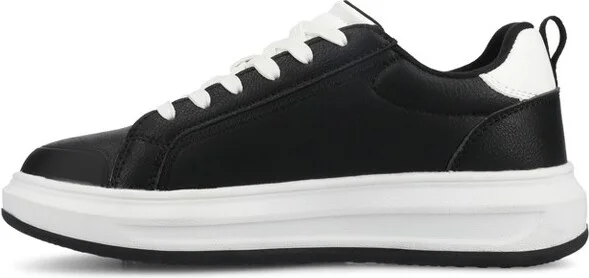 Journee Women's Meeya Casual Sneakers, Black - Image 4