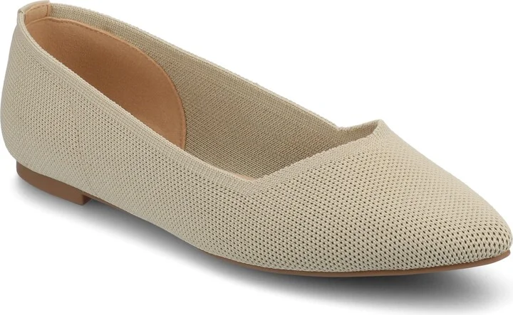 Journee Women's Minnah Knit Dress Flats