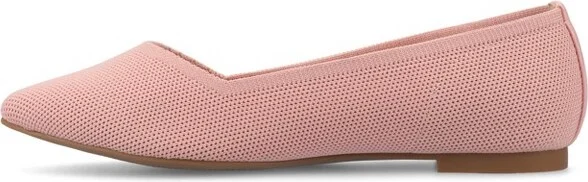 Journee Women's Minnah Knit Dress Flats, Pink - Image 2