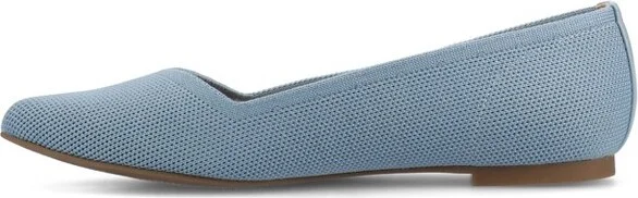 Journee Women's Minnah Knit Dress Flats, Pink - Image 6