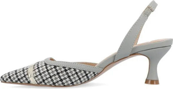 Journee Women's Nellia Pumps, Taupe PU - Image 4