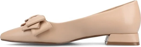 Journee Women's Ophelia Dress Flats, Champagne - Image 4