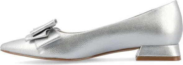 Journee Women's Ophelia Dress Flats, Champagne - Image 5