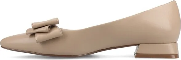 Journee Women's Ophelia Dress Flats, Champagne - Image 6