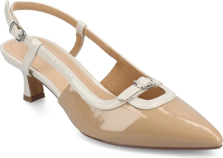 Journee Women's Padma Medium and Wide Width Pumps