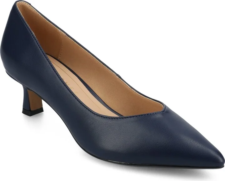 Journee Women's Pammie Medium and Wide Width Pumps