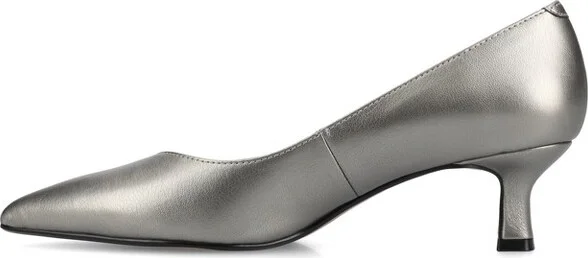 Journee Women's Pammie Medium and Wide Width Pumps, Oxblood 12W - Image 5