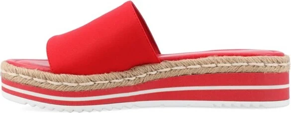 Journee Women's Rosey Medium and Wide Width Espadrille Sandals, Blush - Image 3