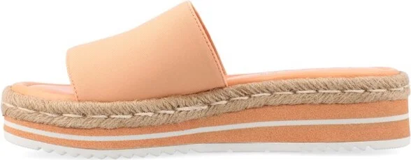 Journee Women's Rosey Medium and Wide Width Espadrille Sandals, Blush - Image 7